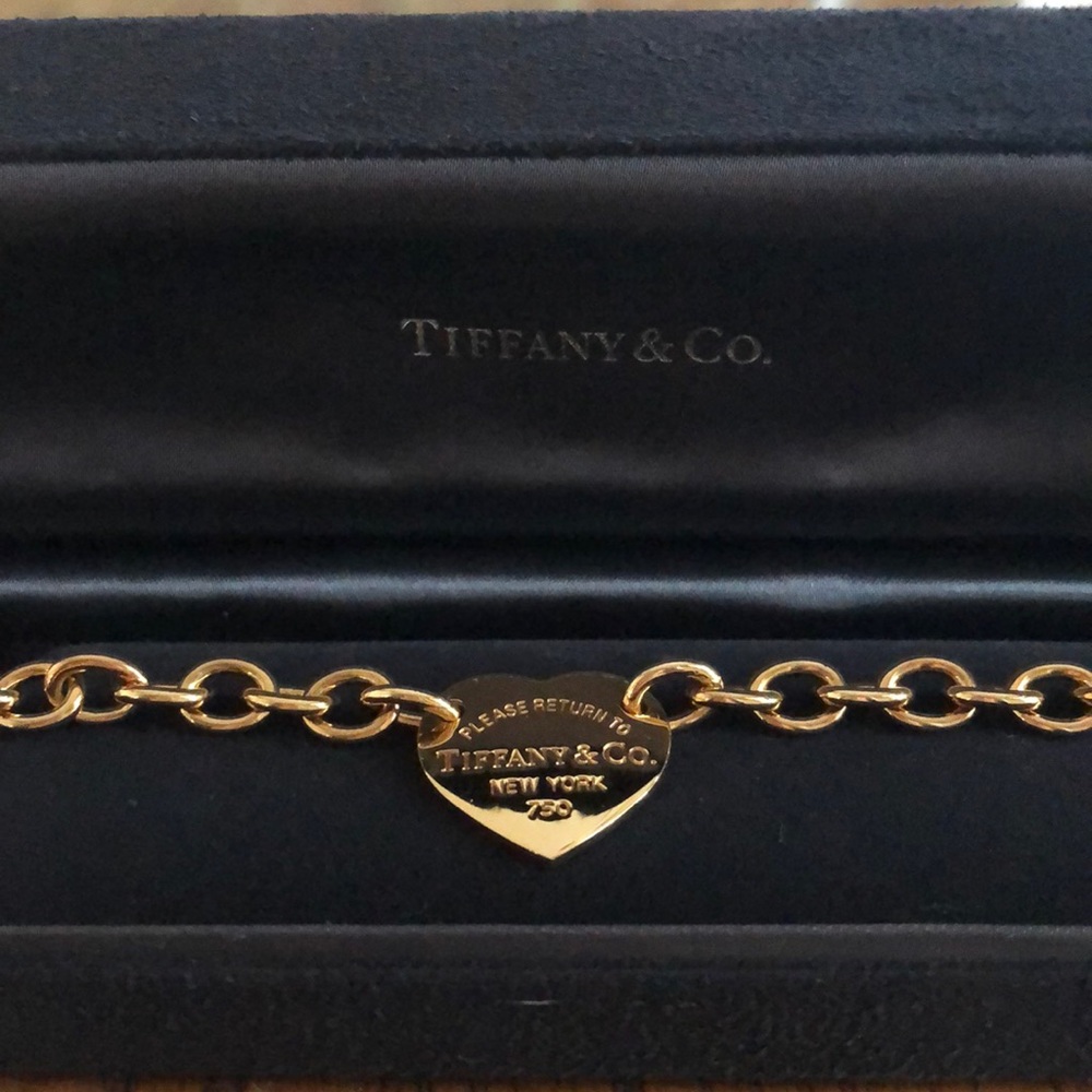 Authentic 18K gold Tiffany Bracelet